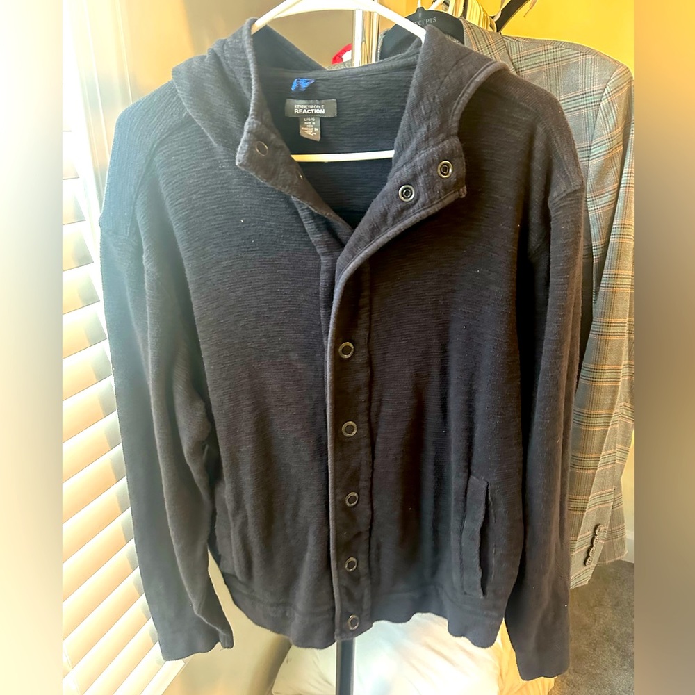 Kenneth Cole Reaction Hoodie Sweater - Large